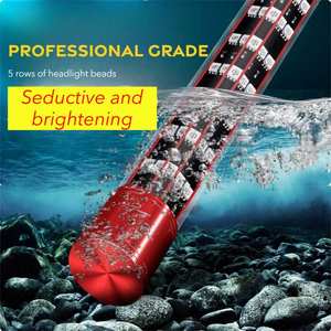 T12 Rode Arowana Lamp Glas Helderder Kleur Ip67 Duiklicht Voor 80 ~ 200Cm Aquarium Lichtbuis Waterlamp - Product Image 4