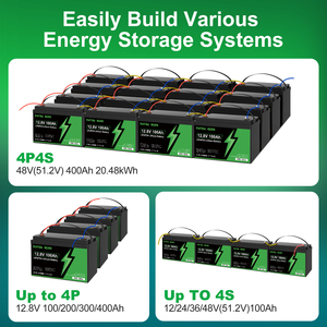 Batería LiFePO4 de 12V en Stock en la UE, 100Ah 200Ah 300Ah, Batería de Fosfato de Hierro y Litio OEM ODM, Paquete de Baterías Solares DATOU para Barcos - Product Image 6