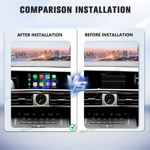 Caja de interfaz Viknav Linux para Lexus RC 2015-2020, decodificador inalámbrico CarPlay Android, navegación GPS automática, pantalla de radio original del coche - Product Image 3