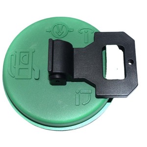 Tapa del Tanque de Combustible para Excavadora Caterpillar E320B, Verde con Mango Negro, Origen Wenzhou - Product Image 1