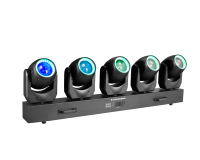 Nueva Llegada: Barra de Luz LED RGBW Tornado 5X80W/120W con Cabezal Móvil, Control DMX512, IP33, 90 CRI, para Discotecas y DJ
