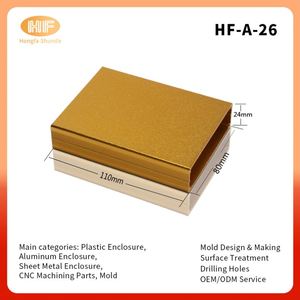Custom Design Anodized Aluminium Box Electrical Control Cabinet Box Electronic Intelligent Control Module Housing - Product Image 3