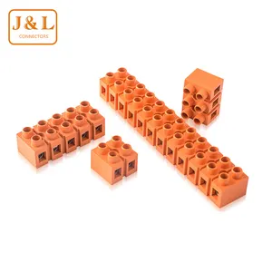 Bestseller H2519-2 Basis typ Kupfer klemmen block H-Typ Stoß klemmen block Durchgangs klemmen block