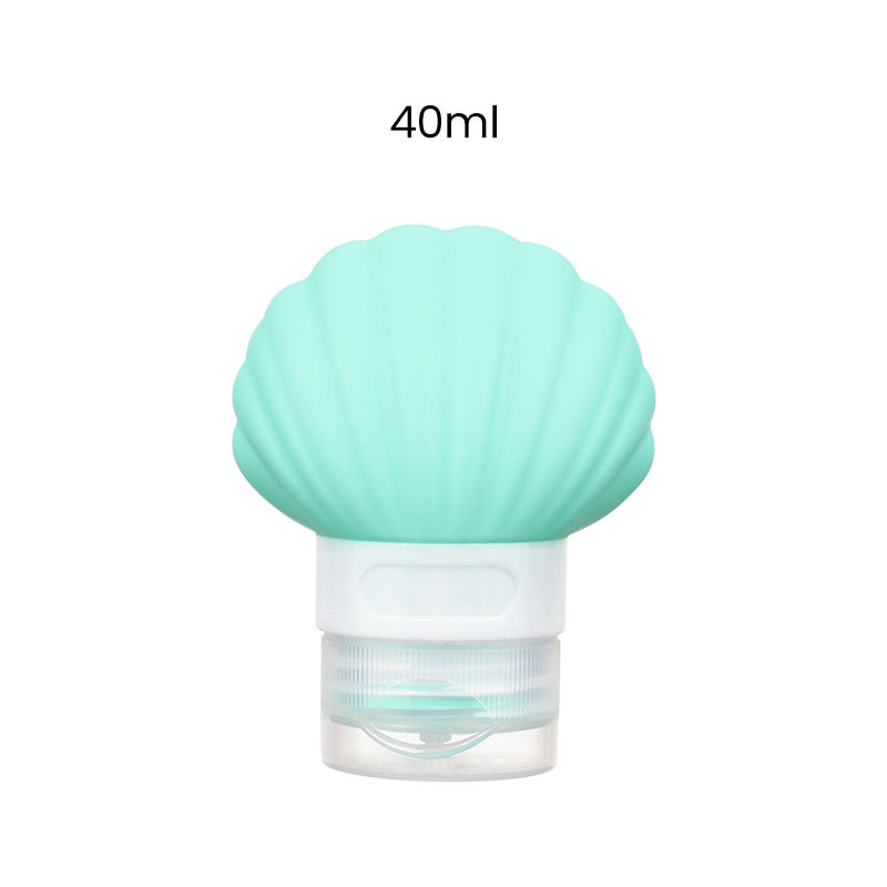 ขวดซิลิโคนเติมได้40มล. สีเขียว