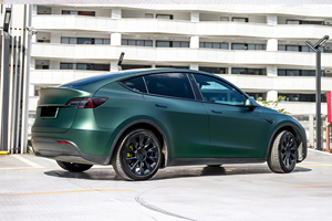 Vinilo para Envoltura de Autos PET Verde Veneno de Alto Brillo, 6.5-8.5mil, Autoadhesivo, Cambia de Color, Protección para Carrocería, Calidad OEM de Fábrica - Product Image 4