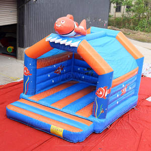 Casa gonfiabile commerciale del ponticello del pesce sveglio del pagliaccio, mini <span class=keywords><strong>castello</strong></span> gonfiabile - Product Image 4