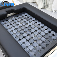 Chaise de lavage de cheveux moderne thaïlandaise pour salon de coiffure, avec fonction de moxibustion, de pédicure, de massage, de shampooing, table de massage avec vapeur
