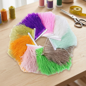 ขนนกมาลาบูย้อมสีสำหรับตกแต่งงานปาร์ตี้หลากหลายสี - Product Image 2