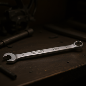 Clé combinée Stanley 7 mm à embout ouvert et à embout fermé pour réparation mécanique - Product Image 3