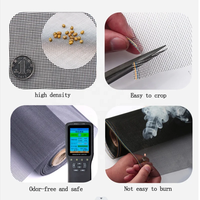 Moustiquaire en fibre de verre moderne en rouleau à prix de gros pour fenêtres et portes, filet anti-moustiques et anti-insectes pour cuisines et hôtels