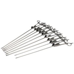 Fórceps de soporte de aguja laparoscópica reutilizable médica, fórceps de sujeción de aguja laparoscópica, fórceps de sujeción de aguja tipo O médica - Product Image 1