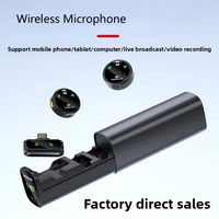 Neues Kabelloses Clip-on Ansteckmikrofon für Mobiltelefon Outdoor Live Computer Aufnahme Geräuschunterdrückung für 2,4G Mini High-End