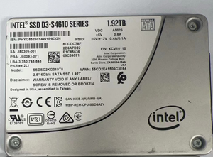 Disque SSD 1.92 To SC2KG019T8 d'occasion de marque Intel D3-S4610 SATA 6 Gb/S 2.5 pouces TLC Solid State Drive - Product Image 2