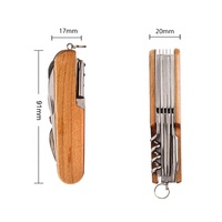 Couteau pliant multifonction Jiayang en acier inoxydable avec manche en alliage d'aluminium, couleur et logo personnalisables pour le camping en plein air