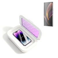 Machine de polymérisation UV sous vide pour protecteur d'écran de téléphone, lampe UV automatique pour film hydrogel, verre UV compatible avec tous les smartphones