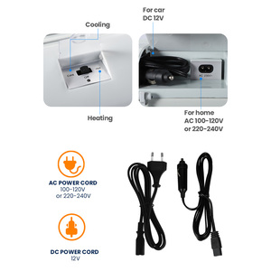 Réfrigérateur 12v Mini Réfrigérateur 24l Réfrigérateurs Maison Portable Réfrigérateur Coolbox Gadgets Voiture - Product Image 5