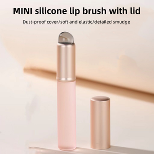 Brocha de Maquillaje de Silicona de Lujo, Nueva, con Descuento, para Labios, Brillo Labial, Mascarilla Labial, Lápiz Labial, Corrector, con Tapa - Product Image 6