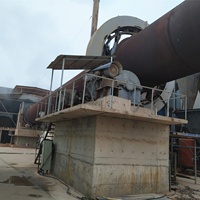 Incinérateur de prix d'usine 50 w 200ips, escalade de calfeutrage, four rotatif, ciment avec charbon ou huile