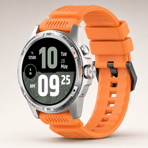 Cinturino Morbido in Silicone da 24mm per Ticwatch Atlas Pro 5 ed Enduro Armored, Dieci Colori con Fibbia a Perno - Product Image 2