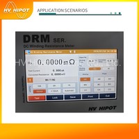 Testeur de résistance d'enroulement CC portable monophasé HVHIPOT DC 10A avec garantie d'un an, tension 220V