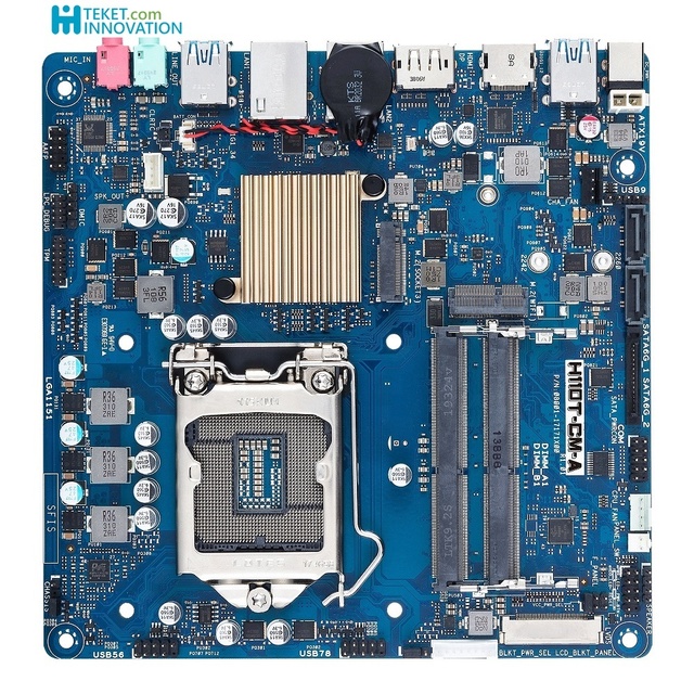 IOT Thin Mini-ITX Motherboard for Asus H110T-CM-A 6th LGA1151 Intel Core for Gigabyte GA-H110TN GA-H110TN-E and GA-H110TN-D M2