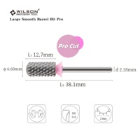 6.60mm grand foret à ongles lisse PRO(Pro Cut) foret à ongles en carbure non revêtu avec tête de meulage 5XC 4XC 3XC foret manucure pédicure