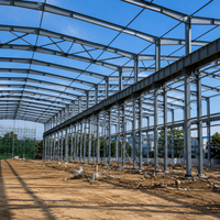 Edificio Industrial con Estructura de Acero Aislada y Resistente a la Humedad, Taller Metálico Prefabricado para Producción Química