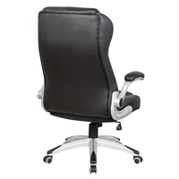 Chaise de bureau exécutive contemporaine en cuir, confortable et réglable, vente en gros d'usine pour le bureau à domicile