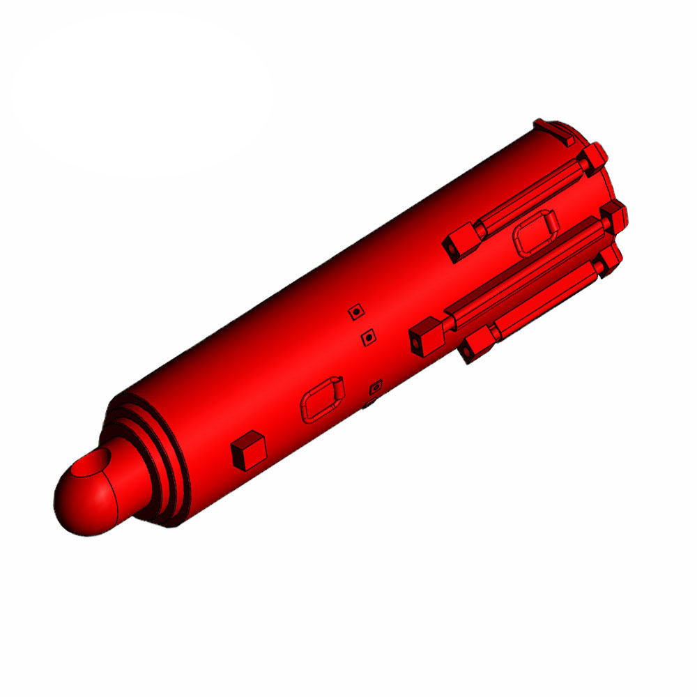 Многоступенчатая гидравлическая опора двойного действия для угольной шахты