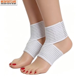 Suporte para Tornozelo, Faixa de Compressão Ajustável, Ideal para Entorses, Fascite <span class=keywords><strong>Plantar</strong></span>, Tendinite, Artrite, para Esportes - Product Image 4