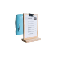 Présentoir de Table en Bois Personnalisable, Panneau de Mariage, Présentoir de Magasin, pour Cafés et Restaurants, Présentoir de Décoration Intérieure, Porte-Préleveur