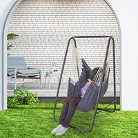 Support de chaise suspendue moderne en métal pour hamac de jardin extérieur, idéal pour les applications scolaires, de cuisine, de villa et d'entrepôt