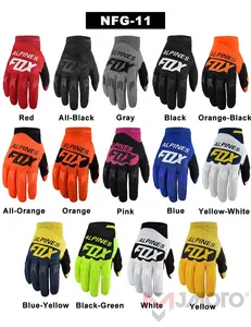 Wholesale Custom Bicycle DH BMX Off Road Motorcycle Riding Gloves Mountain Bike Cycling Hand Gloves Motocross Racing Gloves