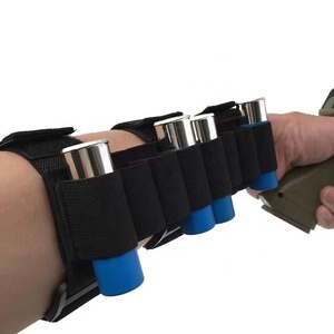 Outdoor Multi-Function Tactical Hunting <strong>Holster</strong> with 8-Hole Support Elastic Strap Universal Fit Nylon Magazine Organizer - Product Image 4