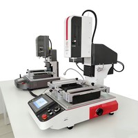 Nouvelle station de retravaillage BGA avec caméra CCD et station à air chaud pour la réparation de téléphones portables, soudure de puces CMS, réparation mobile de précision 480