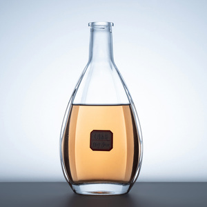 700ml 750ml rhum vodka <span class=keywords><strong>whisky</strong></span> tequila bouteille en verre grossiste avec du liège - Product Image 6