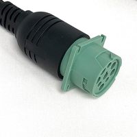 Cable adaptador de diagnóstico para camiones de 1M/3FT, de 9 a 16 pines OBD2, J1962-J1939, para motores diésel Cummins, China