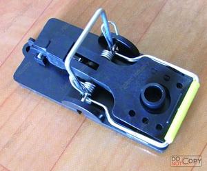 Trampa para Ratones de Plástico Haierc, Trampa para Ratas Súper Fuerte de Color Negro - Product Image 4