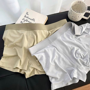 Offre Spéciale personnalisé hommes boxeurs modal pack sous-vêtements collés <span class=keywords><strong>en</strong></span> gros confortable sans couture <span class=keywords><strong>Latex</strong></span> caleçons boxeurs slips pour hommes - Product Image 3