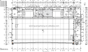 Hangar d'aviation à grande portée en structure métallique pour la réparation et la révision d'hélicoptères et d'avions civils, avec quai d'accueil équipé de grues - Product Image 3