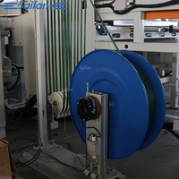 Machine automatique SF8005+8010 pour palettes en bois, scie à plusieurs têtes et empileur de bois