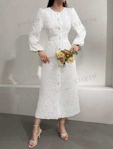 Tessuto Jacquard con disegno dimensionale 3D tessuto tessuto Jacquard Pattern per la realizzazione goffo abiti Jacquard vestiti - Product Image 3