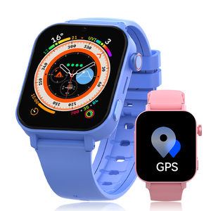 Montre numérique pour enfants 4G GPS <span class=keywords><strong>carte</strong></span> Sim 600mAh montres pour enfants VDF98 étanche SOS téléphone LBS Wifi GPS Tracker 4G montre intelligente pour enfants - Product Image 1