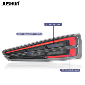 Feu arrière JUSHUN pour <span class=keywords><strong>Audi</strong></span> <span class=keywords><strong>Q3</strong></span> 2013-2018 modifié LED feu arrière Streamer clignotants système de feux de freinage - Product Image 6