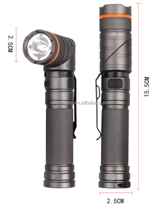 Torcia LED Magnetica con Luce Bianca e Rossa, Illuminazione Orientabile a 90 Gradi, Impermeabile, per Caccia e Attività all'Aperto - Product Image 2