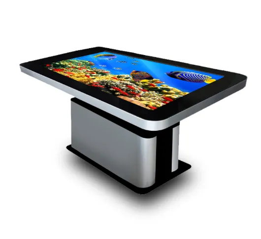 32,43,55,65 inch toughed glass kindergarten multi touch screen table for kids games smart interactive table with touch screen