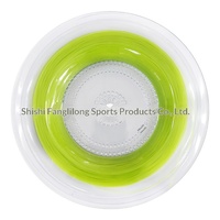 Bobine de cordage de tennis et de badminton en nylon 1001, multifilament haute densité, 30-50 LBS, 390g, 16L, 1.35mm, marque OEM pour joueurs de 3.0-5.0