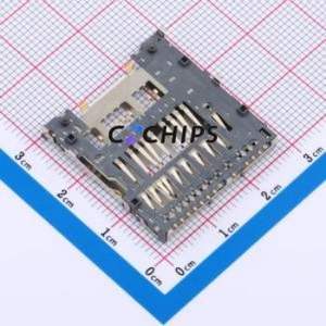 HYCW66-SD18-400B SD Card / Memory Card Connector SMD Connector Self-Return Type Standard SD Card Card Holder With - Product Image 2