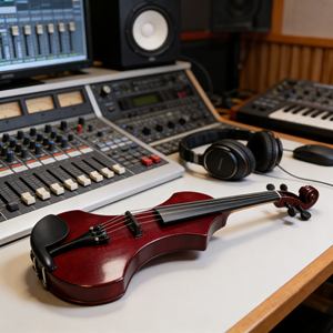 <span class=keywords><strong>Violon</strong></span> électrique le plus vendu 4/4 - Personnalisable pour les magasins de musique et les achats en gros - Product Image 1
