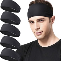 Bandeaux de sport transfrontaliers très vendus en Europe et en Amérique, adaptés aux hommes et aux femmes, pour la course, le fitness, le yoga, respirants, 100 % coton